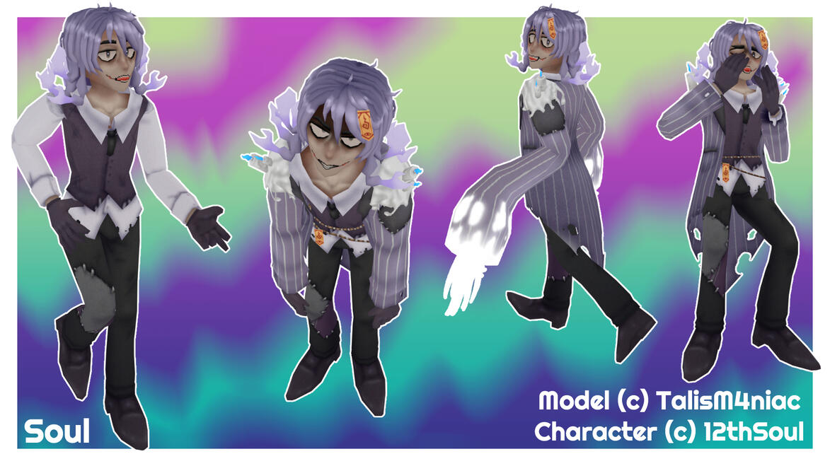 Soul Vtuber - Blender + Substance 3D Painter + Warudo 2025