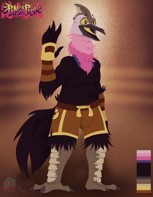 Hermes Cassowary - Clip Studio Paint 2024