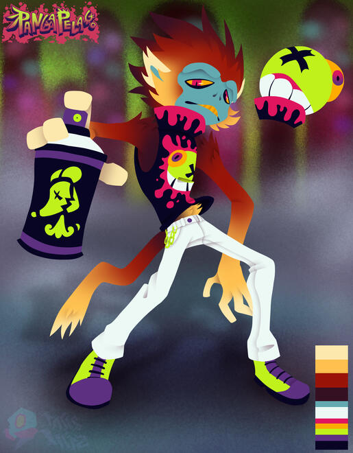 Onoma Snub-nosed Monkey - Clip Studio Paint 2024