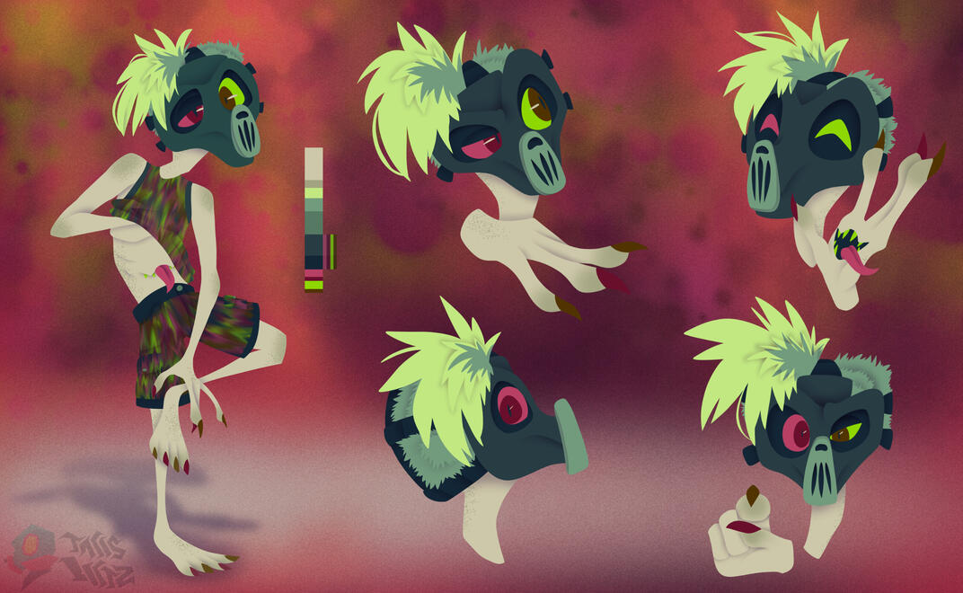 Hippie the Junkie - Clip Studio Paint 2024