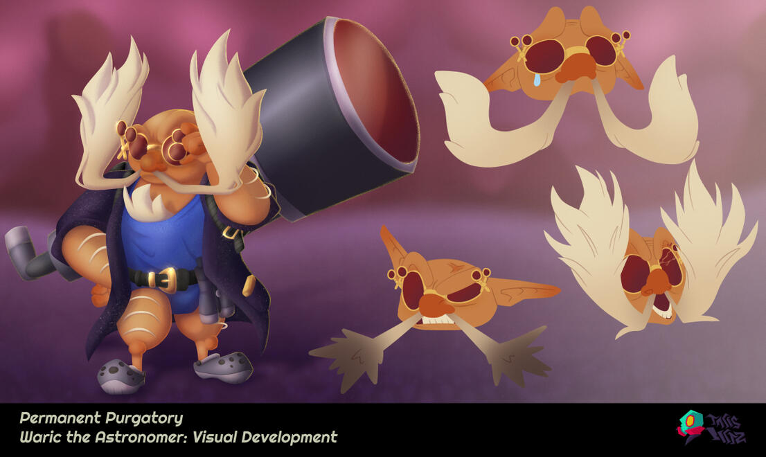 Waric the Astronomer - Clip Studio Paint 2023