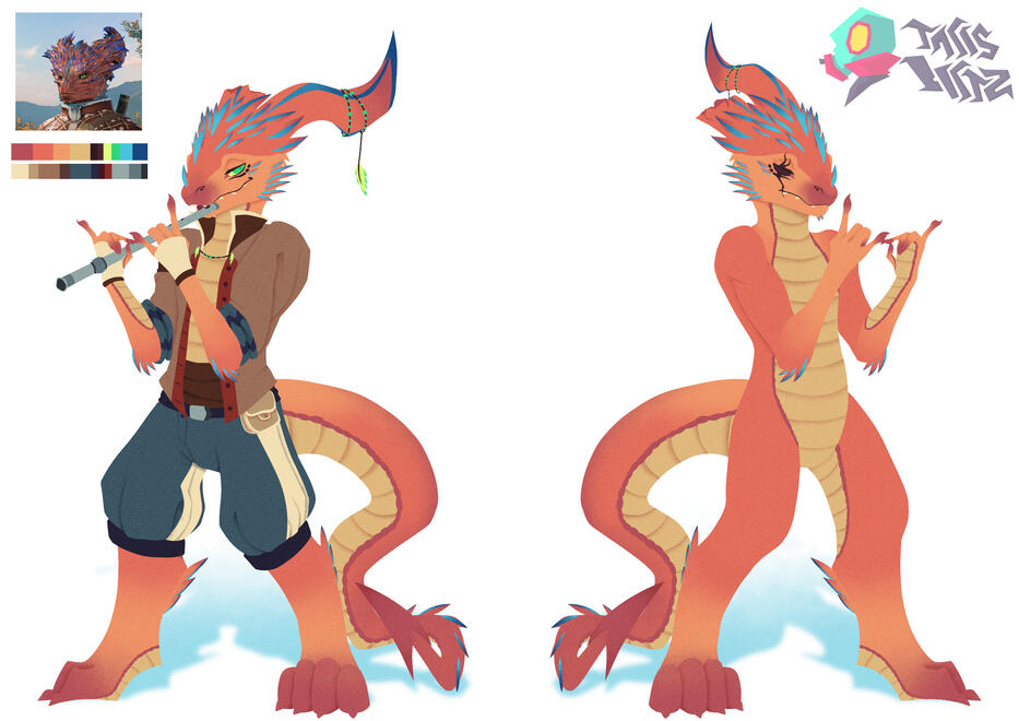 Riylm (Baldur&#39;s Gate 3 Durge) - Clip Studio Paint 2024