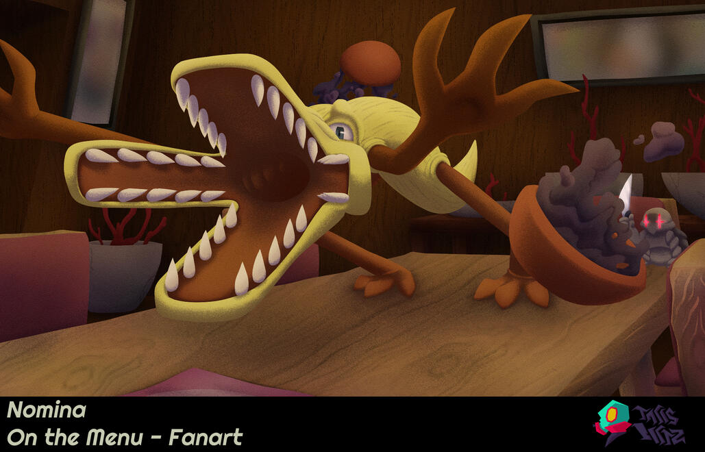 On the Menu (Nomina (c) Sophie Morrison) - Clip Studio Paint 2023