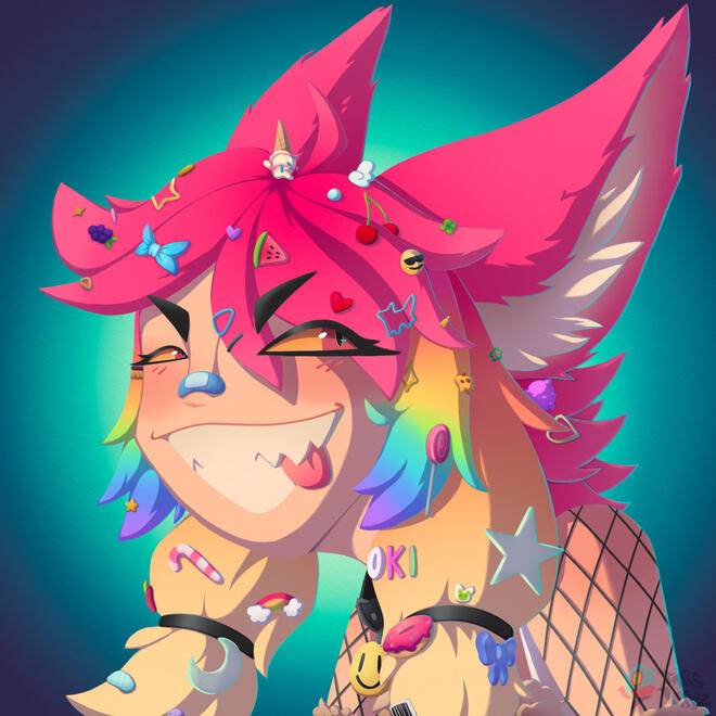 Starpriism the Decora Fox - Procreate 2025