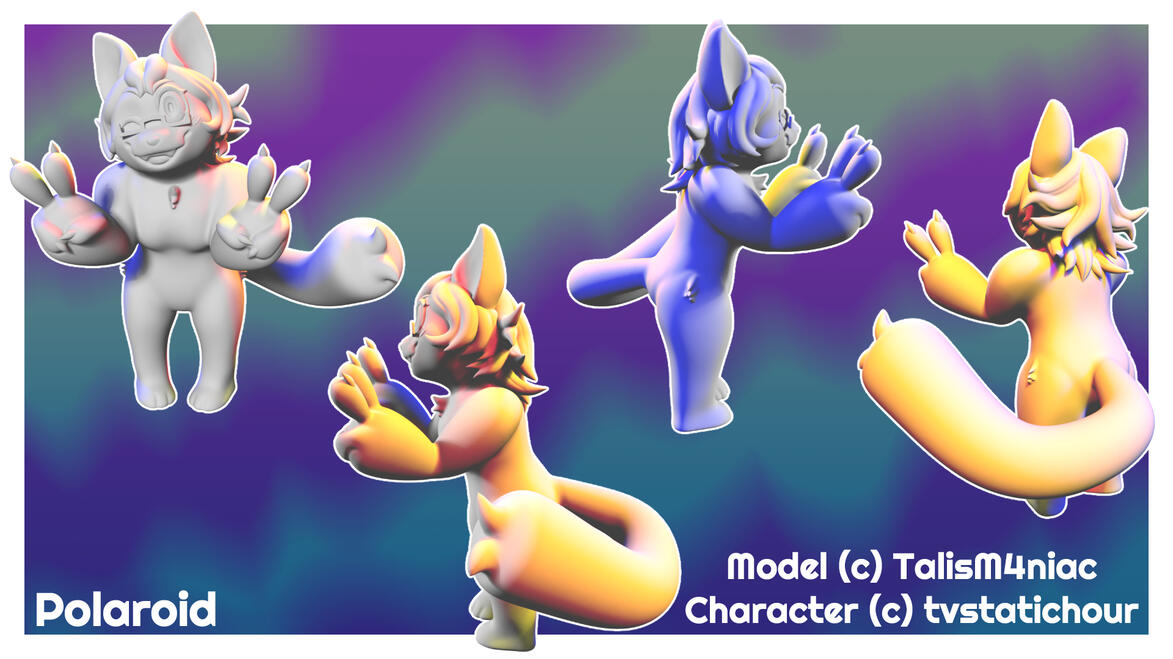 Polaroid (Art Fight (c) tvstatichour) - Nomad Sculpt 2025