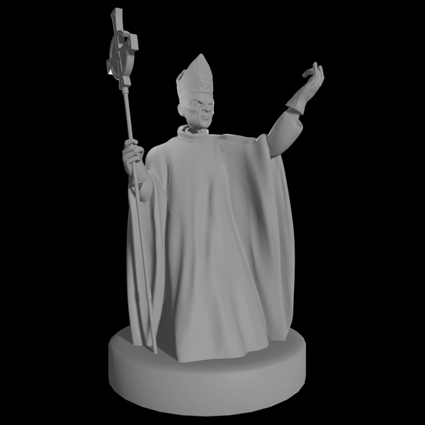 Ghost: Papa Emeritus Bobble Head (Done for Z2 Comics (3D Designer - Internship)) - Blender 2022