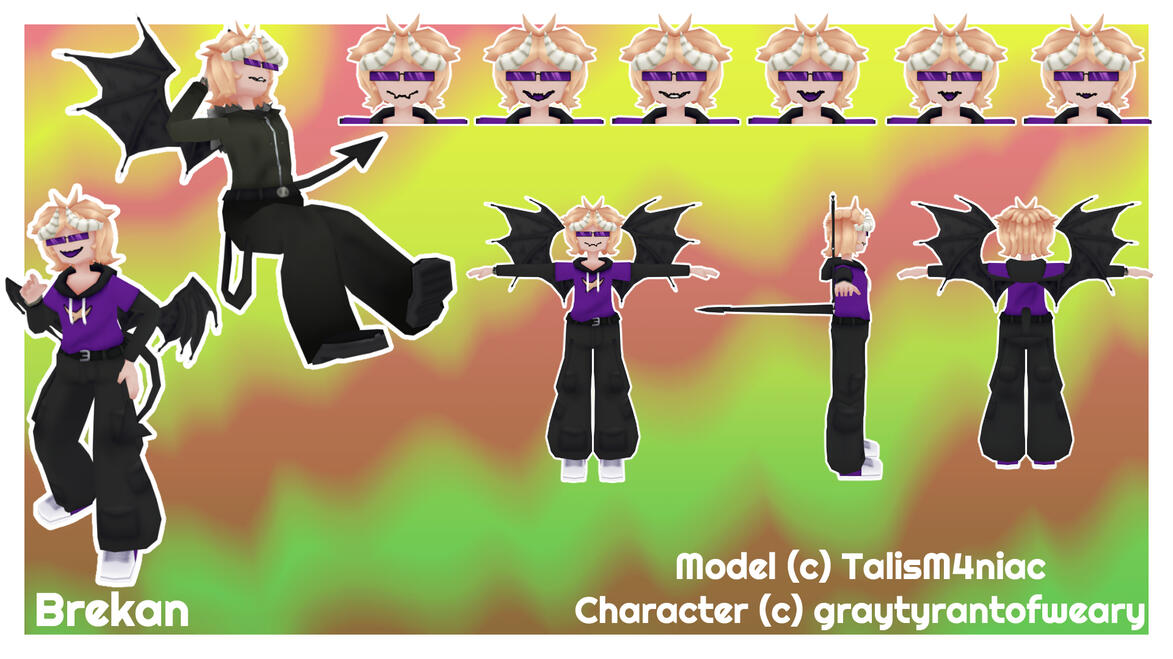 Brekan Model - Blender + Substance 3D Painter 2025