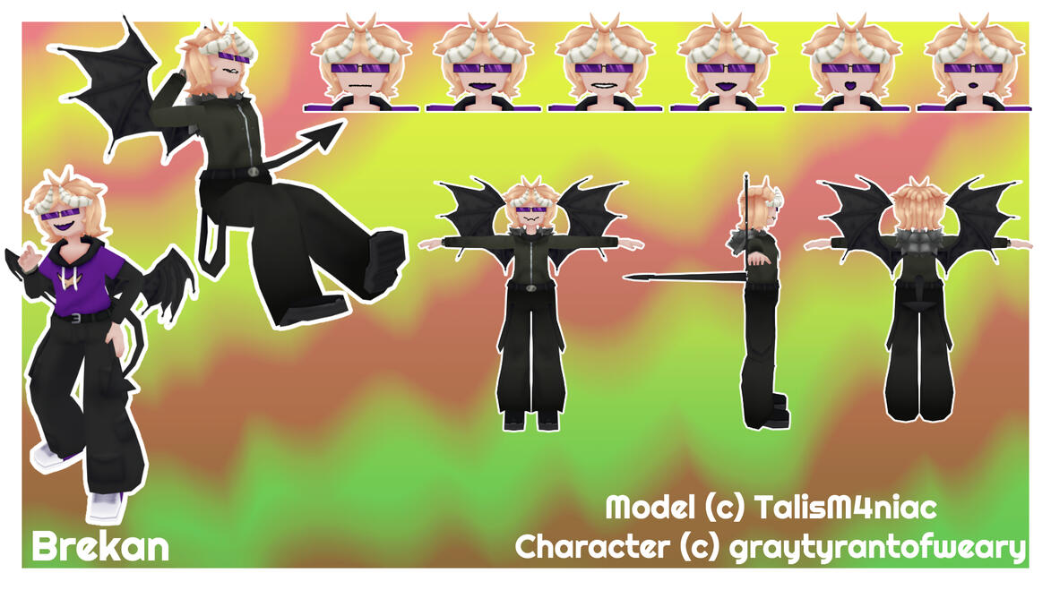 Brekan Model - Blender + Substance 3D Painter 2025