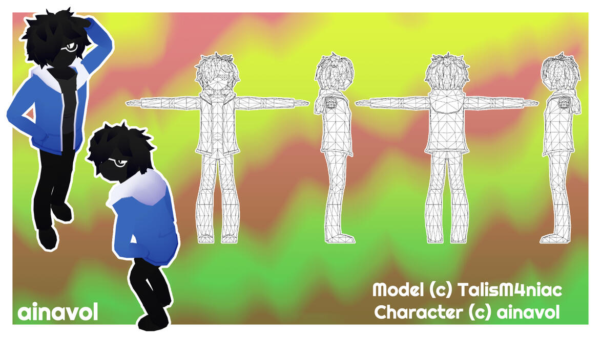 ainavol Model - Blender + Substance 3D Painter 2025