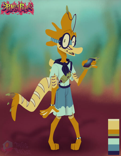 Tang Leafy Seadragon - Clip Studio Paint 2024