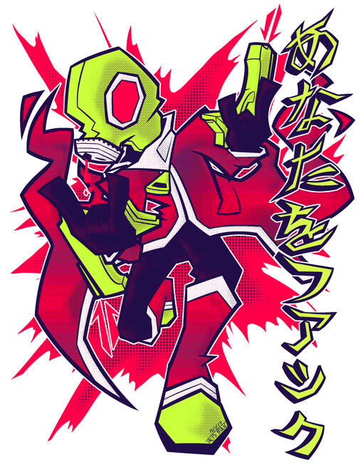 Entropy in Your Face - Clip Studio Paint 2022