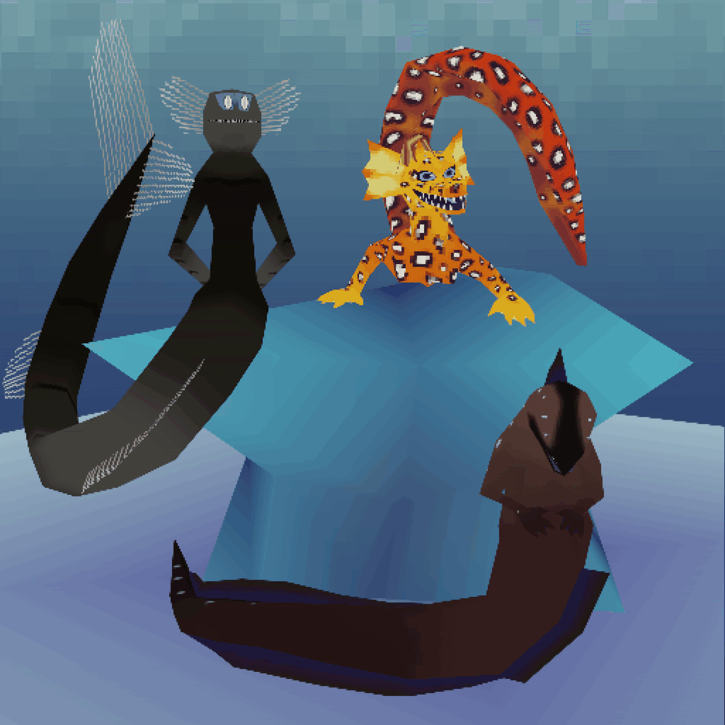 Mermaids of the Deep - Blender 2024