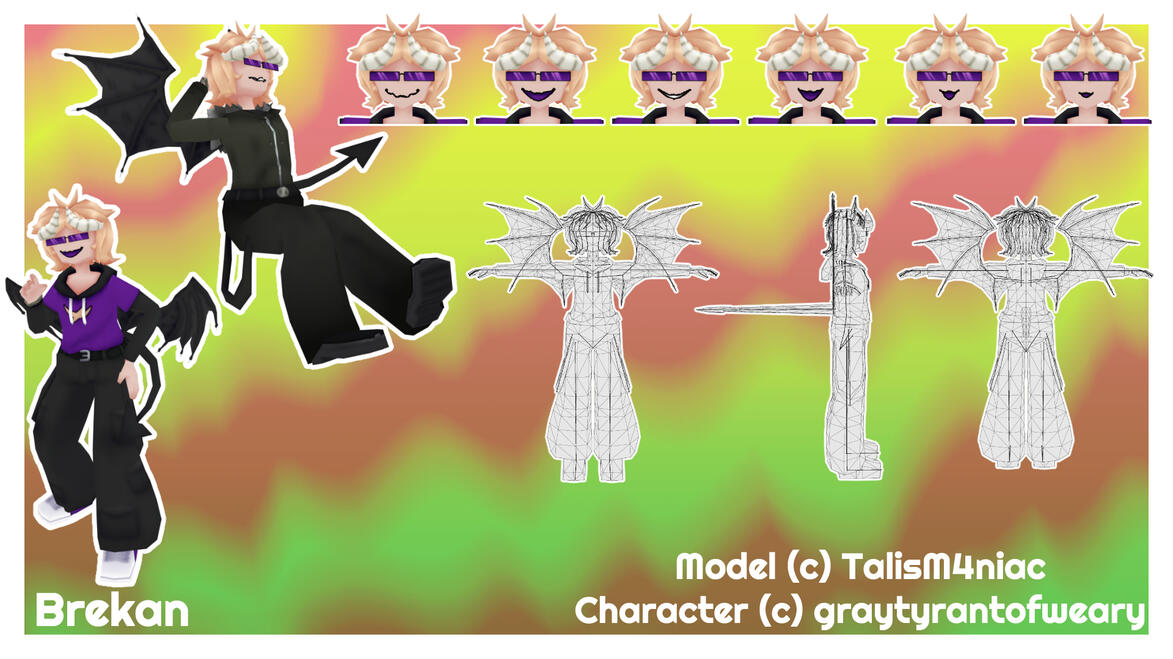 Brekan Model - Blender + Substance 3D Painter 2025