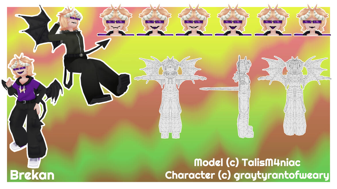 Brekan Model - Blender + Substance 3D Painter 2025