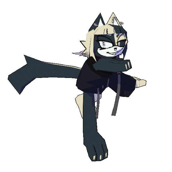 Domino (Art Fight (c) spacecolonie) - Blender 2024