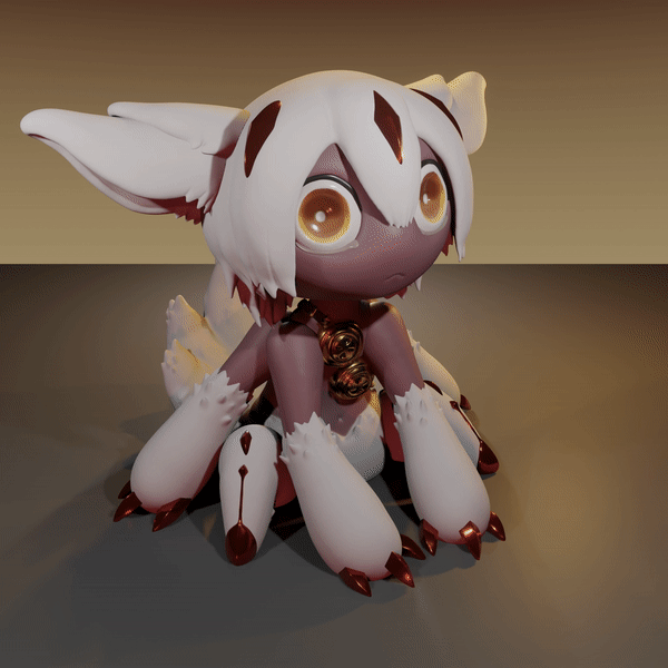 Faputa Figure (Made in Abyss Fanart) - Blender 2022